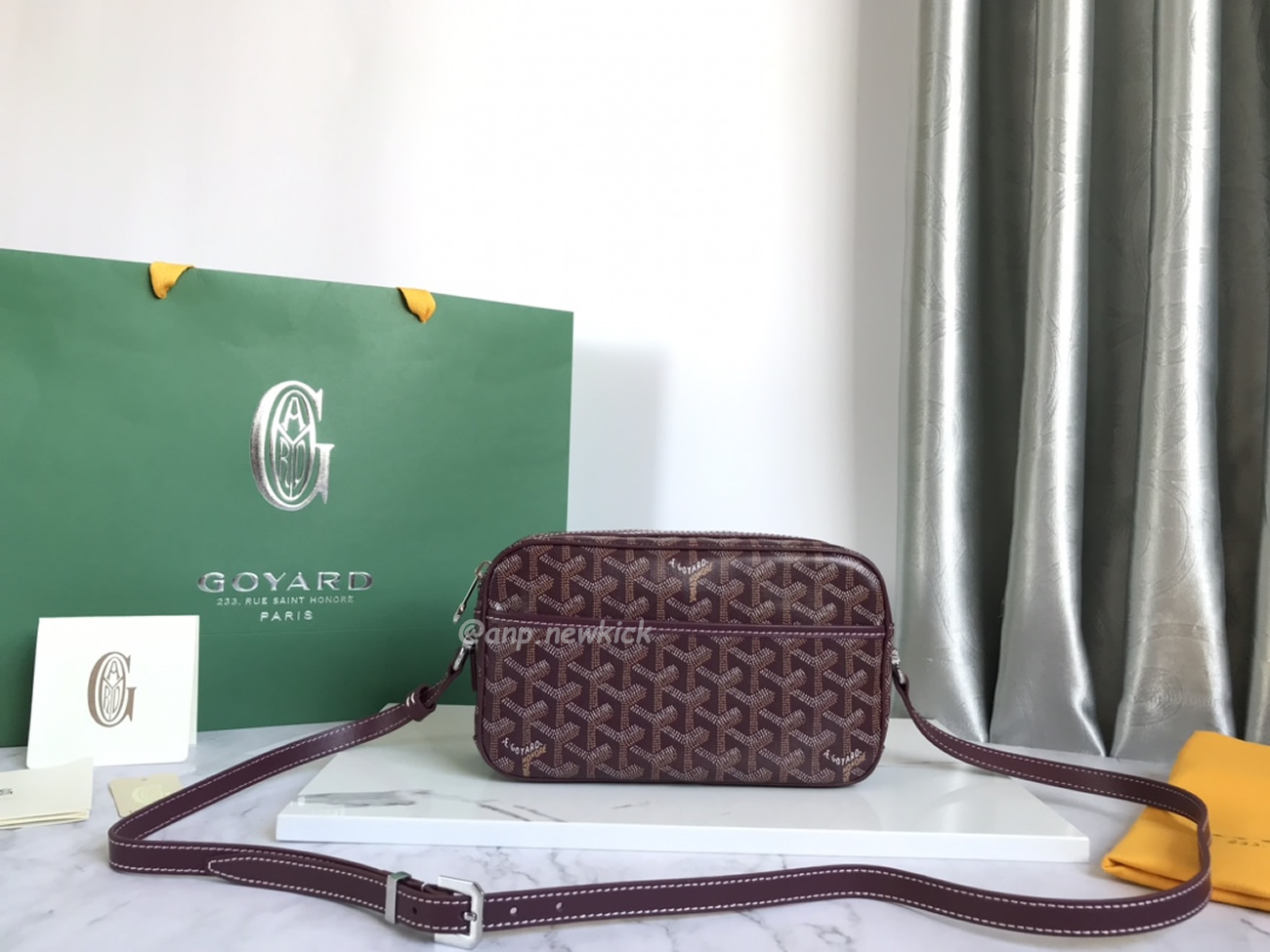 Goyard Cap Vert Camera Bag 13 Cm X 6.5 Cm X 22 Cm (15) - newkick.vip